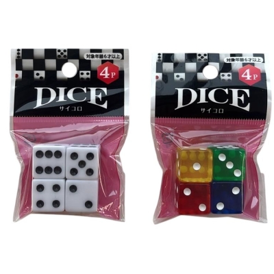 サイコロ 4P DIC-3-3